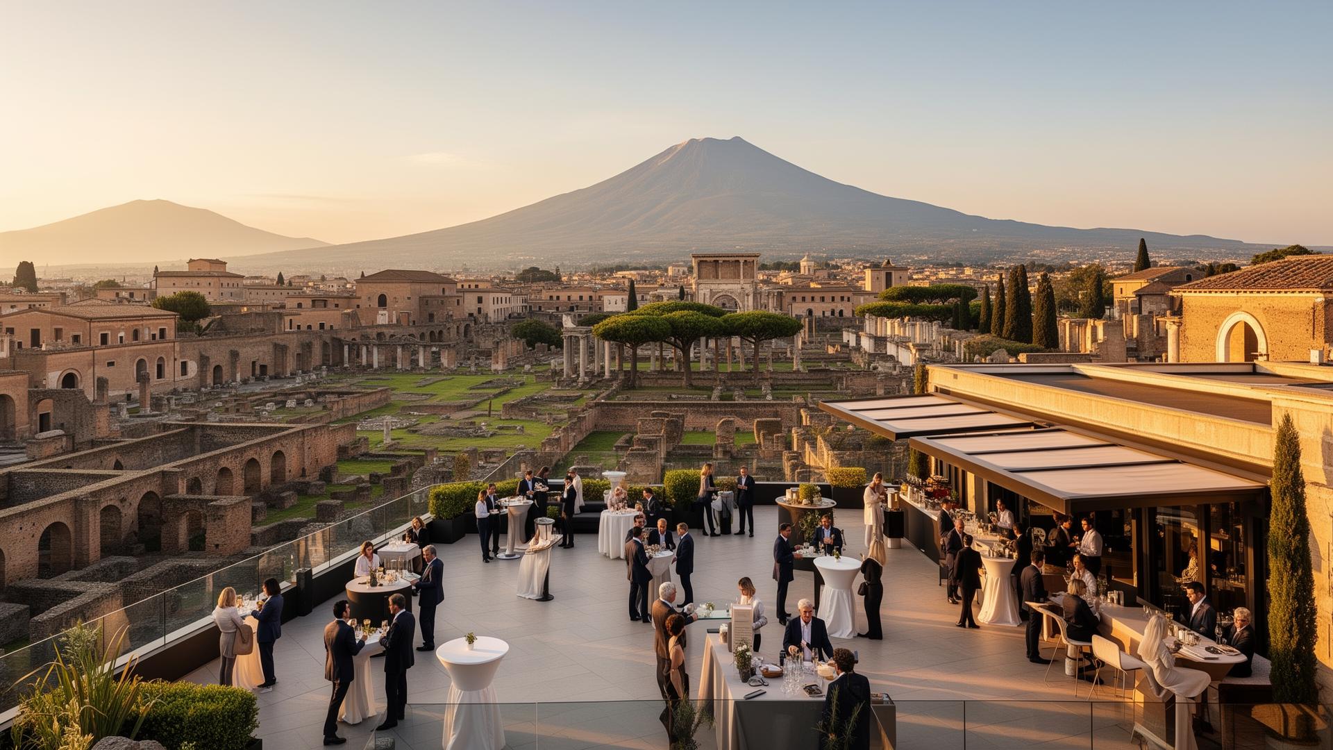 HABITA79 Pompeii — MGallery Collection with Mount Vesuvius in the background